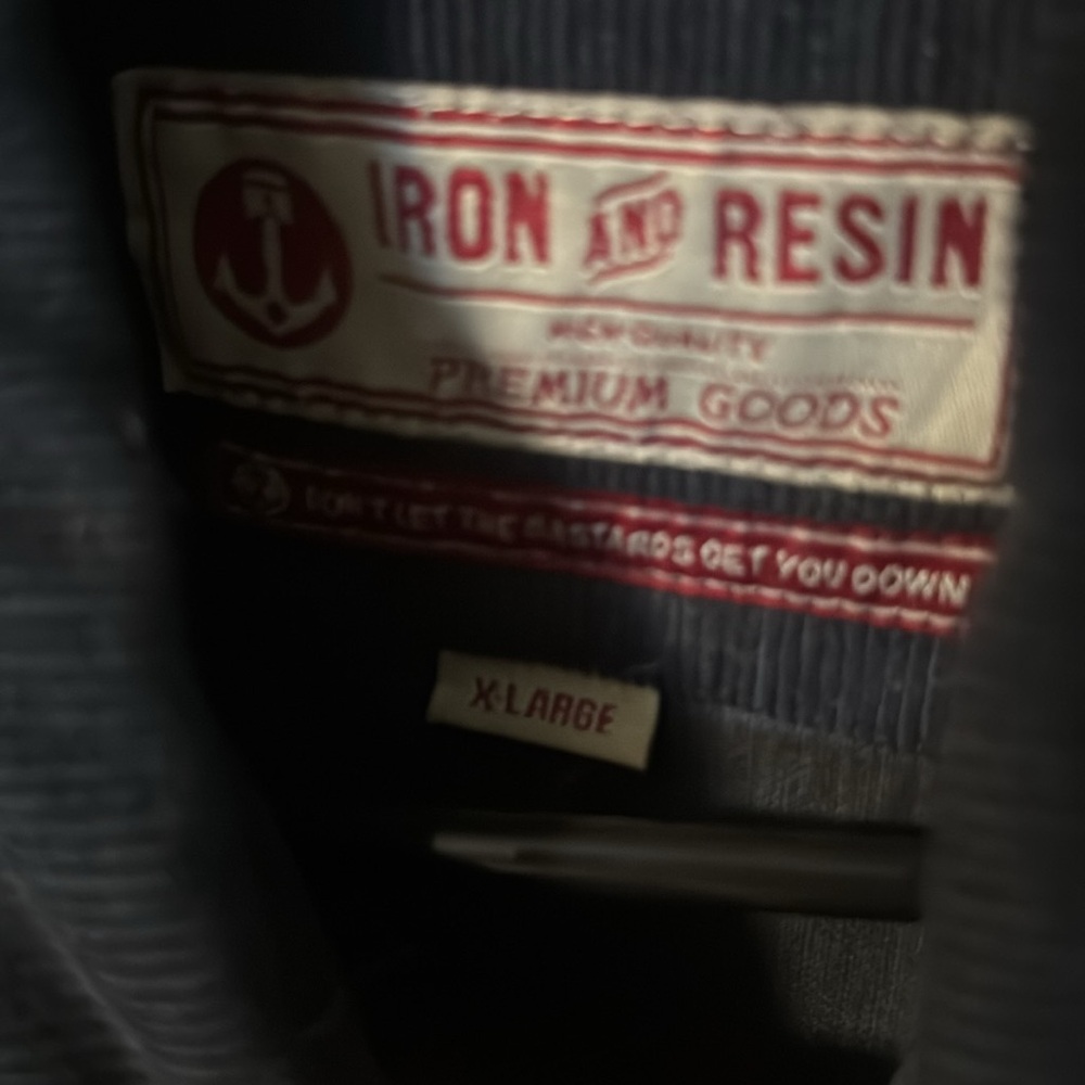 Iron & Resin Ojai Corduroy button up shirt - Picture 3 of 4